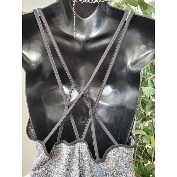 Gray Polyester Blend ScoopNeck Sleeveless jumpsuit - Picture 6 of 15